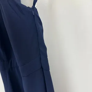 Lulus Confidently Charismatic Navy Blue Backless Halter Maxi Dress Large NWT thumbnail 7