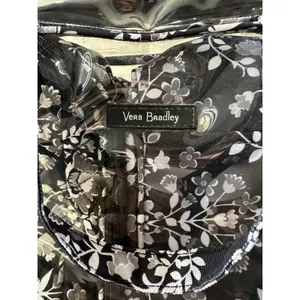 Vera Bradley Quilted Paisley Noir 4-Piece Travel Cosmetic Toiletry Organizer thumbnail 2