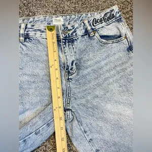 Coca-Cola By PacSun Light Indigo Low Rise Baggy Jeans Size 28 x 32 thumbnail 9