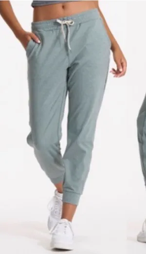 Vuori Performance Jogger Small Stormy Sage Heather Green Athleisure Sporty thumbnail 1