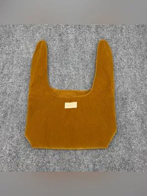 MERIT Signature Makeup Bag Corduroy Mustard thumbnail 2