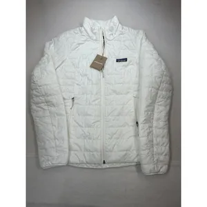 Patagonia Women's Nano Puff Insulated Jacket Birch White Small ($239 Retail) NWT thumbnail 2