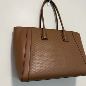 Michael Kors‎ Brown Leather Kali Shoulder Tote Bag Purse thumbnail 8