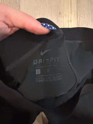 Nike Dri-Fit Leggings Women’s Black Small Athletic thumbnail 2