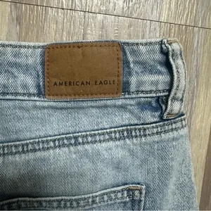 American Eagle Outfitters Ripped Denim Mom Jean Shorts, Size 4 thumbnail 8