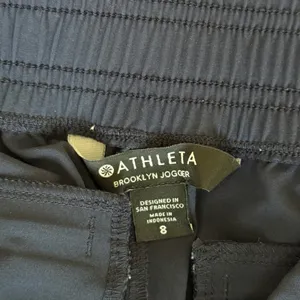 Athleta Brooklyn Jogger Navy Blue Stretch Athletic Pants Womens 8 thumbnail 5