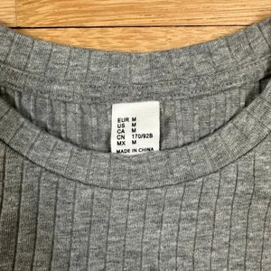 Shein EZwear solid lettuce trim rib-knit tee thumbnail 3