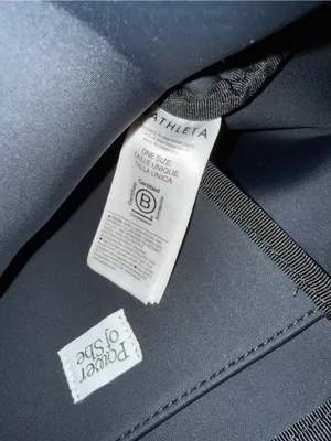 Athleta Diem Black Neoprene Bucket Bag Backpack thumbnail 9