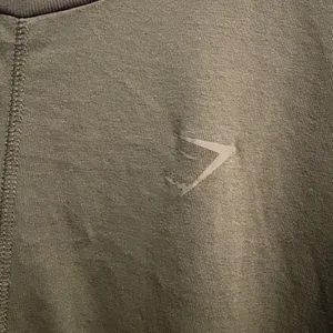 GymShark POWER LONG SLEEVE T-SHIRT women’s oversized olive green M thumbnail 5