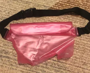 Pink Waterproof Fanny Pack thumbnail 1