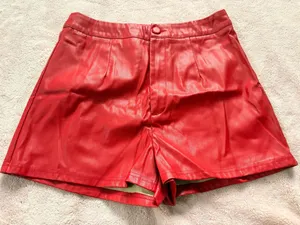 Shein Red Shorts thumbnail 2