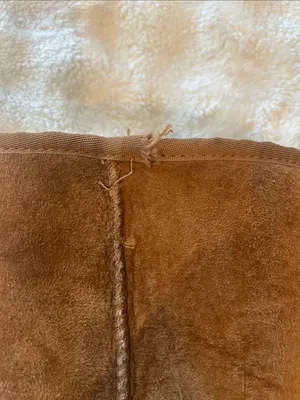 UGG Tall Shearling-Lined Suede Boots in Chestnut thumbnail 10