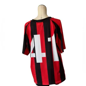NWOT JEEP Wrangler 4X4 Red Black Striped Jersey Top Large thumbnail 6