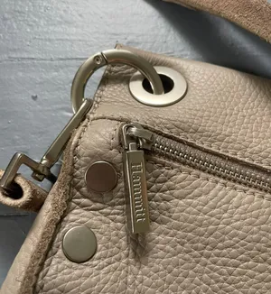 Hammitt Gray Leather Tony SML Crossbody Purse thumbnail 6