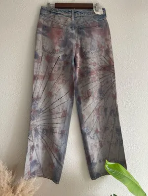 We The Free Free People Aurora Mid Rise Flare Size 26 ..Retail $248 thumbnail 14