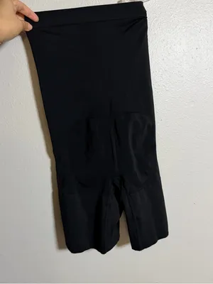 Spanx Women Black High-Waist Shapewear Compression Sculpting Seamless Shorts M‎ thumbnail 4