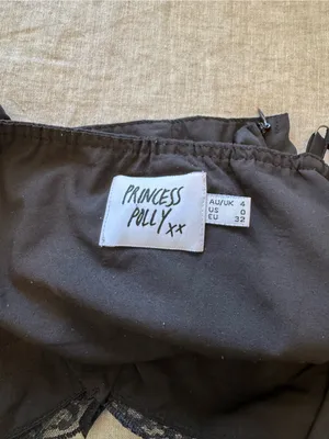 Princess Polly Black Lacy Bra Top thumbnail 6