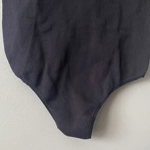 NWT SPANX Charcoal Ribbed Tank Top thumbnail 3