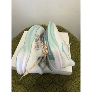 Hoka Mach 6 Women's Running Shoes White Aqua Teal Size 8.5 thumbnail 5