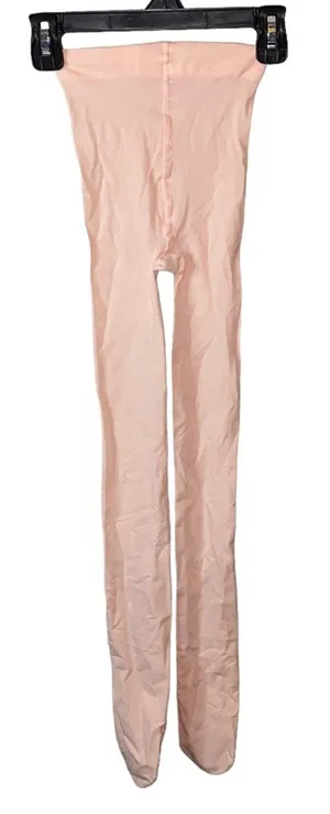NWOT Pink Dance Tights Women's LA/XLA‎ Ballet Performance Footed Stretch thumbnail 1