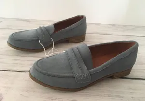 Blue Suede Loafers, Size 11 thumbnail 2