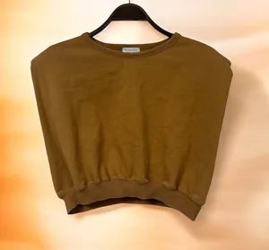 Crescent Cropped Top 
in Caramel thumbnail 1