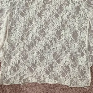 Rock‎ Candy Coquette Pastel Pink Lace Sheer Ruffle Blouse Size Small thumbnail 11