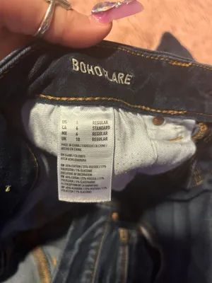 American Eagle Outfitters Boho Flare Jeans thumbnail 4