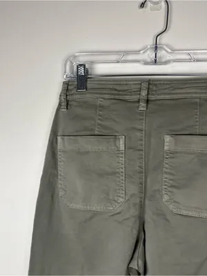 Marine‎ Layer olive Green Bridget Crop Pant Women’s Sz 4 thumbnail 10