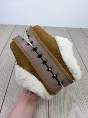 Koolaburra by UGG Women's Tizzey Platform Slip-on Cozy Slipper US5 Chestnut $80 thumbnail 4