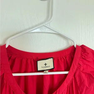 Tuckernuck Lyles Red Maxi Dress (NO BELT) thumbnail 8