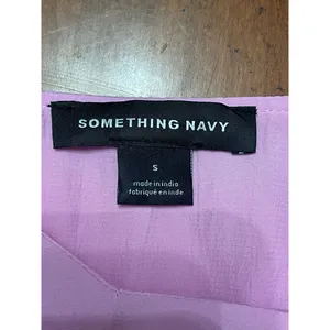 Something Navy Pink Sleeveless V Neck Camisole Tank Top Spaghetti Strap S Casual thumbnail 8