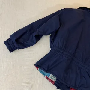 Vintage Head Skiwear Navy‎ Blue Insulated Ski Jacket Women Size 10 retro snow thumbnail 6