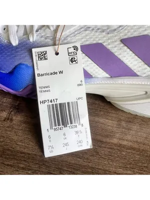 Adidas NEW Women's Barricade Shoe Size 7.5 #355 thumbnail 3