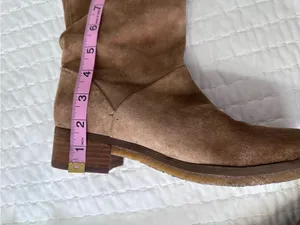 See by Chloé Jona Slouchy Cognac Suede Over-the-Knee Slouch Boots Size 39 or 8 thumbnail 8