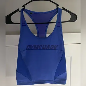 Gymshark Blue Racerback top thumbnail 1