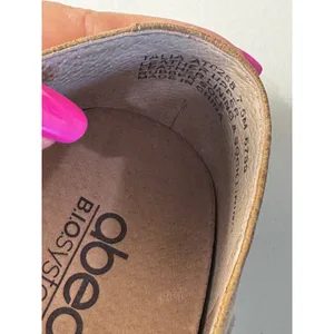 NWOT Abeo Talia Earthy Flats 7.5 Mary Jane‎ Leather Brown Comfort Minimalist thumbnail 9