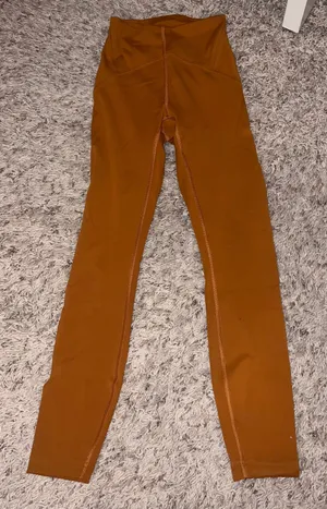 Lululemon Burnt Orange Leggings thumbnail 1