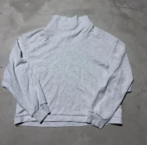 Varley Light Gray Turtleneck Sweatshirt Betsy LW double face medium thumbnail 1