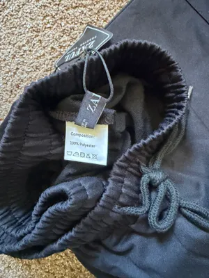 Zaful Men's Flat Pocket, Wide Leg Sweatpant Size M thumbnail 4