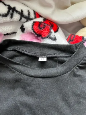 Spider Crop Top Black thumbnail 2