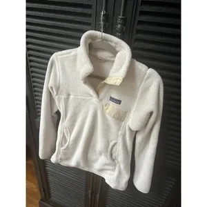 Patagonia Womens 1/4 Button Down Fleece Jacket -‎ Size S thumbnail 2