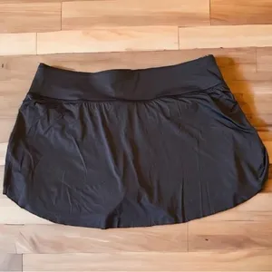 Lole Black Match Point Nylon blend Medium Tennis Skirt thumbnail 6