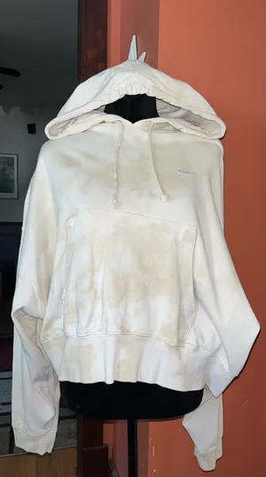 Nike slightly cropped hoodie thumbnail 1