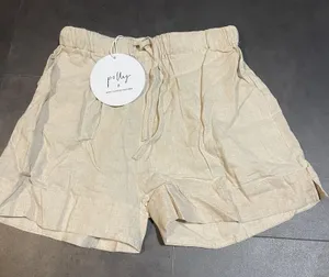 Princess Polly‎ Shorts Womens Size 4 High Waisted Mom Shorts Tan F-58 thumbnail 1