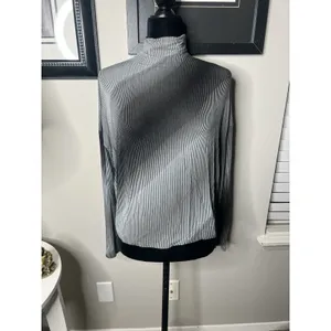 Babaton long‎ sleeve Turtleneck Top XS Black,grey. thumbnail 3