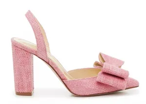 Jessica Simpson Elegant Pink Women's Heels thumbnail 1