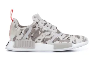 Adidas NMD R1 chalk white/gray camo running shoes thumbnail 7