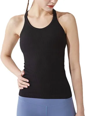 Ribbed Workout Tank Top thumbnail 5