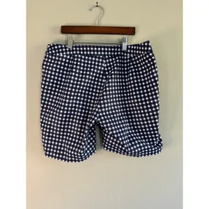 Callaway Opti-Dri Women Navy Blue Gingham Golf Shorts Size 6 ST2587 thumbnail 9